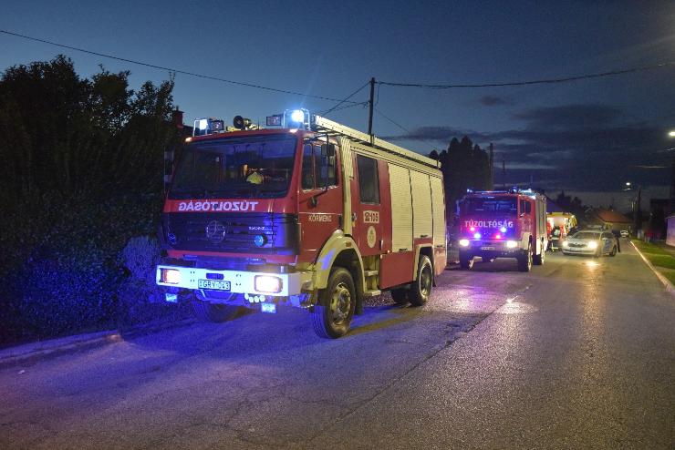 Súlyosan megégett egy idős férfi Szentgotthárdon - több embert ki kellett költöztetni egy házból